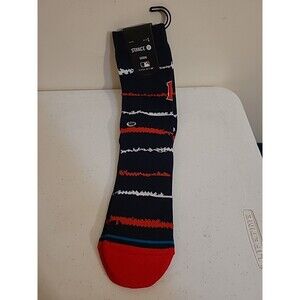 Stance Over The Calf socks, men's L Blue Cleveland Guardians Chalk Casual (F)